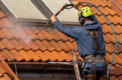 Démoussage et hydrofuge de toiture à Capens